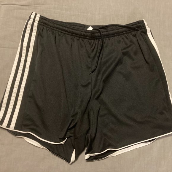 Black Adidas Athletic Shorts - Picture 1 of 2